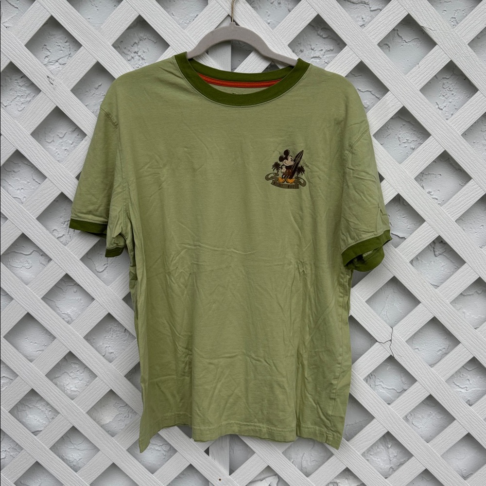 Disney Parks Light Green Mickey Mouse T-Shirt